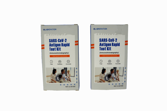 ল্যাবনোভেশন SARS CoV 2 অ্যান্টিজেন র‌্যাপিড টেস্ট কিট স্ব-পরীক্ষার জন্য অনুনাসিক নমুনা