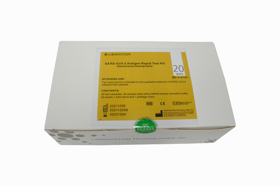 SARS-CoV-2 অ্যান্টিজেন নাসোফ্যারিঞ্জিয়াল সোয়াব র‌্যাপিড টেস্ট 15 মিনিট অরোফ্যারিঞ্জিয়াল সোয়াব টেস্ট