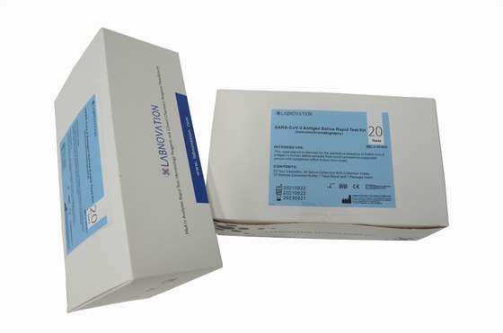 SARS-CoV-2 প্রফেশনাল স্যালিভা অ্যান্টিজেন টেস্ট কিট 20 টেস্ট