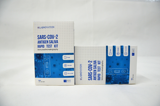 ISO 13485 SARS-CoV-2 অ্যান্টিজেন র‌্যাপিড টেস্ট কিট স্যালিভা ইউনিভার্সাল