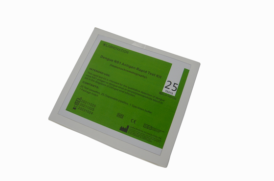 ISO13485 প্লাস্টিক এক ধাপ ডেঙ্গু NS1 অ্যান্টিজেন কিট