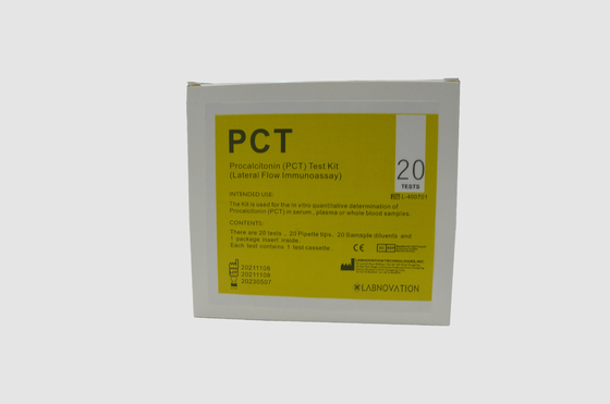 IVD পাশ্বর্ীয় প্রবাহ ইমিউনোসাই POCT টেস্ট কিট PCT Procalcitonin টেস্ট কিট