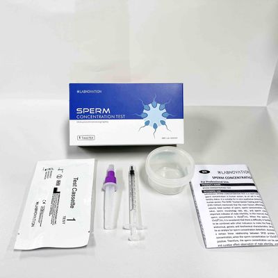 গুণ  Rapid Sperm Concentration Test Kit Self Test Simple Operation For Home কারখানা