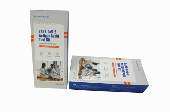 গুণ  SARS-CoV-2 Antigen Rapid Test Kit SARS-CoV-2 Antigen Self Test Kit With 5 Tests কারখানা