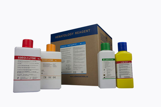 গুণ  3 Part Diff Hematology Analyzer Reagents For Swelab AC970 AC920 AC910E কারখানা