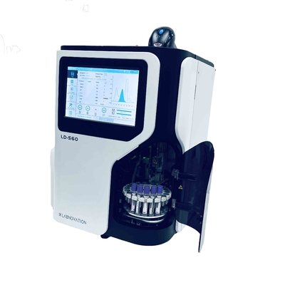 HPLC সম্পূর্ণ স্বয়ংক্রিয় HbA1c বিশ্লেষক 90s/পরীক্ষা 20 নমুনা ডায়াবেটিস সনাক্তকরণ বিশ্লেষক