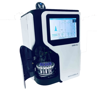 600T রিজেন্ট কিট সহ Hba1c পরীক্ষার জন্য সম্পূর্ণ স্বয়ংক্রিয় HbA1c বিশ্লেষক