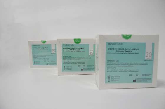 ISO 9001 COVID-19 অ্যান্টিবডি Igm Igg টেস্ট কিট কোনও পেশাদার নয়