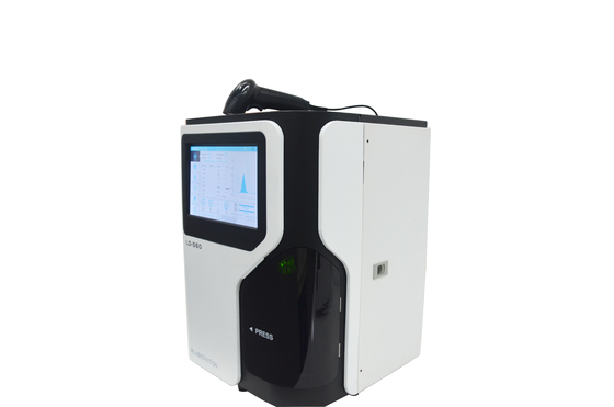উচ্চ নির্ভুলতা HPLC গোল্ডেন স্ট্যান্ডার্ড দক্ষ ডায়াবেটিস নির্ণয় স্বয়ংক্রিয় HbA1c বিশ্লেষক