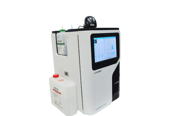 LD-560 সম্পূর্ণ স্বয়ংক্রিয় HbA1c টেস্ট বিশ্লেষক IVD ডায়াগনস্টিক রিএজেন্ট Hba1c মেশিন