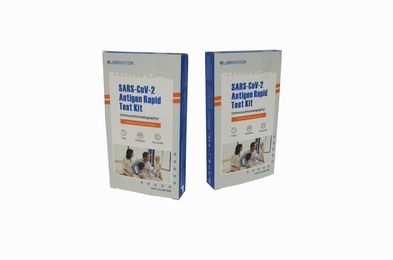 ল্যাবনোভেশন SARS CoV 2 অ্যান্টিজেন র‌্যাপিড টেস্ট কিট স্ব-পরীক্ষার জন্য অনুনাসিক নমুনা