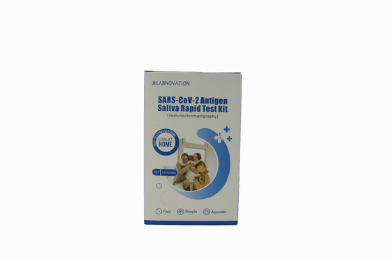 ল্যাবনোভেশন SARS CoV 2 অ্যান্টিজেন স্যালিভা র‌্যাপিড টেস্ট কিট সেলফ টেস্ট সিঙ্গেল প্যাকেজ
