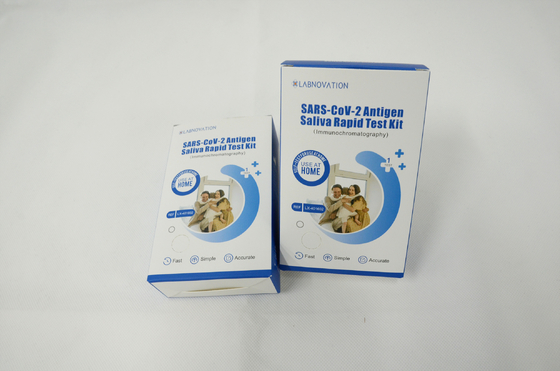 ISO9001 CoV-19 হোয়াইট অ্যান্টিজেন সেলফ টেস্ট কিট নন ইনভেসিভ