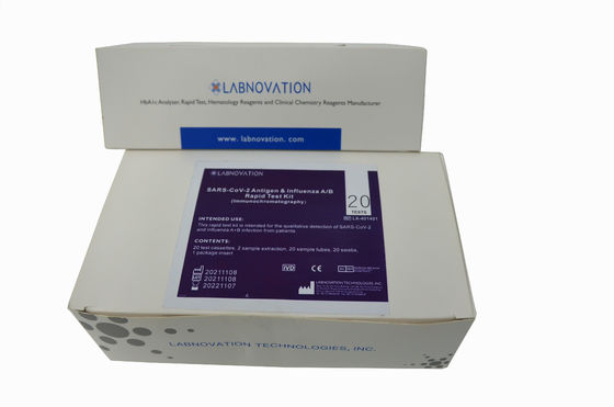 Oropharyngeal Swabs কম্বো ইনফ্লুয়েঞ্জা AB Rapid Test Kit ISO9001