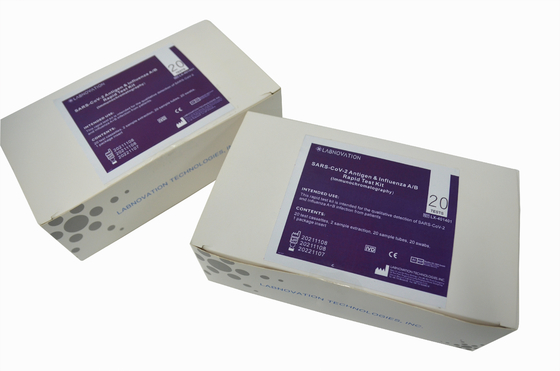 OEM শর্ট টেস্ট টাইম CoV-19 ফ্লু সোয়াব টেস্ট কিট এক ধাপ সমাধান