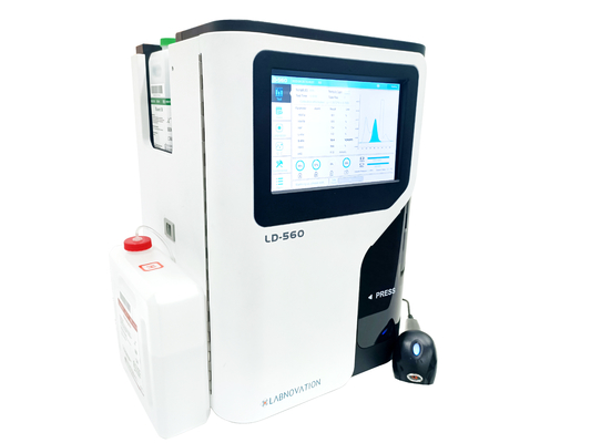 ল্যাবনোভেশন HbA1c HPLC বিশ্লেষক 20 নমুনা ক্ষমতা পরিমাণগত সনাক্তকরণ