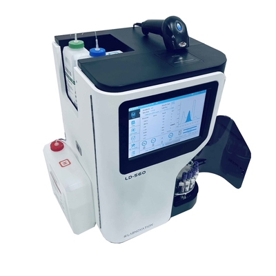HPLC ফাস্ট কমপ্যাক্ট স্বয়ংক্রিয় HbA1c বিশ্লেষক 20টি নমুনা অবস্থান সহ