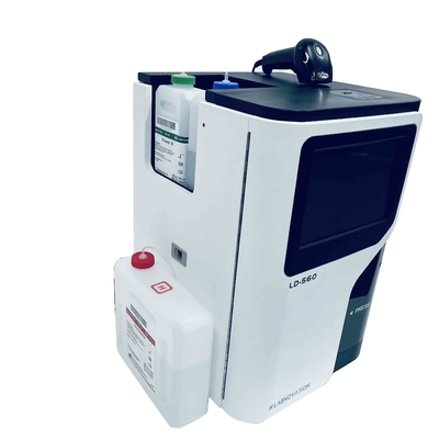 LCD ডিসপ্লে HbA1c টেস্ট ইকুইপমেন্ট হাই পারফরমেন্স লিকুইড ক্রোমাটোগ্রাফি কালার
